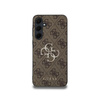 Guess 4G Big Metal Logo - Etui Samsung Galaxy A35 5G (brązowy) (GUHCSA354GMGBR)