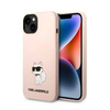 Karl Lagerfeld Silicone NFT Choupette - Etui iPhone 14 Plus (różowy) (KLHCP14MSNCHBCP)