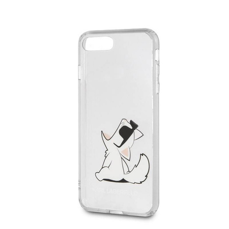 Karl Lagerfeld Choupette Fun Sunglasses - Etui iPhone SE 2020 / 8 / 7 (przezroczysty) (KLHCI8CFNRC)