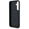 Guess 4G Round Patch Classic Logo MagSafe - Etui do Samsung Galaxy S25+ (brązowy) (GUHMS25MP4PGRSGW)