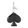 Kate Spade New York Charm Keychain - Etui ochronne brelok do Apple AirTag (Spade) (KS056998)