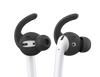 KeyBudz EarBuddyz Ultra - silikonowe nakładki do AirPods 1/2 (black) (RT_EBU_AS_BLK)