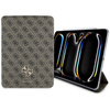 Guess Magnetic 4G Big Logo - Etui iPad Pro 11" M4 (2024) (brązowy) (GUFC11PM24PS4SGW)
