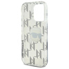 Karl Lagerfeld IML Karl Head Electroplated - Etui  iPhone 16 Pro (przezroczysty) (KLHCP16LHKLPKHT)
