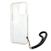 Guess Flower Cord - Etui ze smyczką iPhone 13 Pro (Blue) (GUHCP13LHFLSB)