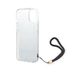 Guess 4G Print Cord - Etui ze smyczką iPhone 14 Plus (czarny) (GUOHCP14MH4STK)