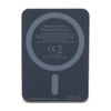 Guess Metal Script Logo MagSafe - Power Bank indukcyjny 5000 mAh 15W MagSafe (złoty) (GUPBM5ALGSGD)
