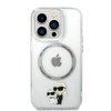 Karl Lagerfeld IML NFT Karl & Choupette Magsafe - Etui iPhone 14 Pro (przezroczysty) (KLHMP14LHNKCIT)