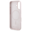 Karl Lagerfeld Silicone Double Heads Print MagSafe - Etui iPhone 16 (różowy) (KLHMP16SSKCHPPLP)