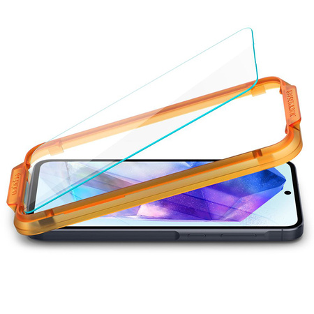 Spigen Alm Glas.TR 2-Pack - Szkło hartowane do Samsung Galaxy A55 5G (2 szt.) (Przezroczysty) (AGL07775)