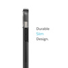 Speck Presidio Perfect-Clear with Impact Geometry - Etui iPhone 15 Plus / 14 Plus z powłoką MICROBAN (Clear / Black) (150124-5905)