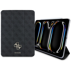 Guess Magnetic 4G Big Logo - Etui iPad Pro 11" M4 (2024) (czarny) (GUFC11PM24PS4SGK)