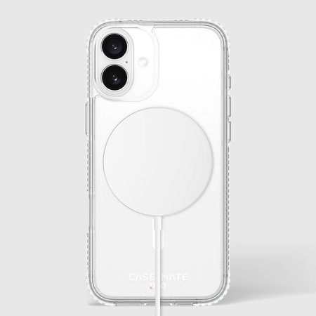 Case-Mate Tough D3O MagSafe - Etui iPhone 16 Plus (Clear) (CM054370)