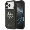 Guess 4G Big Logo - Etui iPhone 17 Pro (czarny) (GUHCP17L4GMGGR)