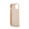 DKNY Leather Checkered Mono Pattern & Printed Stripes - Etui iPhone 15 Plus / 14 Plus (różowy) (DKHCP15MPCPTSSP)