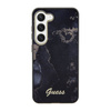 Guess Golden Marble Collection - Etui Samsung Galaxy S23 (czarny) (GUHCS23SHTMRSK)