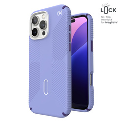 Speck Presidio2 Grip ClickLock & MagSafe - Etui iPhone 16 Pro Max (Future Lavender / Cassis Purple / White) (150725-3251)