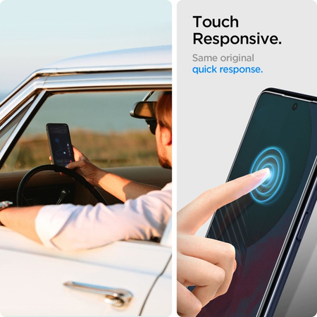 Spigen Glas.TR Slim 2-Pack - Szkło hartowane do Samsung Galaxy XCover 7 / 7 Pro (2 sztuki) (AGL09407)