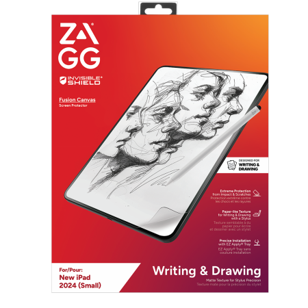 ZAGG InvisibleShield Fusion Canvas - antybakteryjna folia ochronna imitująca papier do iPad Pro 11" M4 (2024) (200314351)