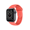 Crong Liquid - Pasek do Apple Watch 38/40/41/42 mm (koralowy) (CRG-40LQB-COR)