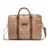 Guess GCube Stripes Computer Bag - Torba na notebooka 16” (Brązowy) (GUCB15HGCFSEW)