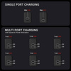 Crong Ultra Compact GaN - Ładowarka sieciowa 2x USB-C 35W PD 3.0 z PPS (biały) (CRG-GNCC35-WHI)
