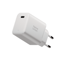Native Union Fast GaN Charger - ładowarka 45W PD, 1x USB-C (white) (FAST-PD45-WHT-EU)