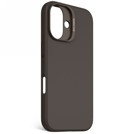 Decoded AntiMicrobial Silicone Backcover - silikonowa obudowa ochronna do iPhone 16 kompatybilna z MagSafe (phantom) (D25IPO16BCS9PM)