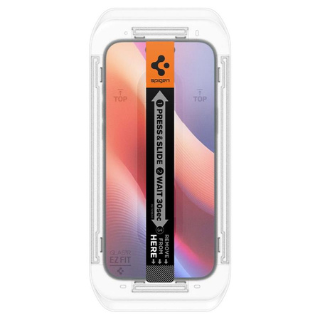 Spigen GLAS.TR EZ FIT Privacy 2-Pack - Szkło hartowane z filtrem prywatyzującym do iPhone 16 Pro Max 2 szt (AGL07908)