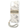 Guess Marble Strap - Etui iPhone 13 Mini (szary) (GUHCP13SKMABGR)