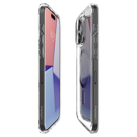 Spigen Ultra Hybrid Mag MagSafe - Etui do iPhone 15 Pro Max (Carbon Fiber) (ACS06578)