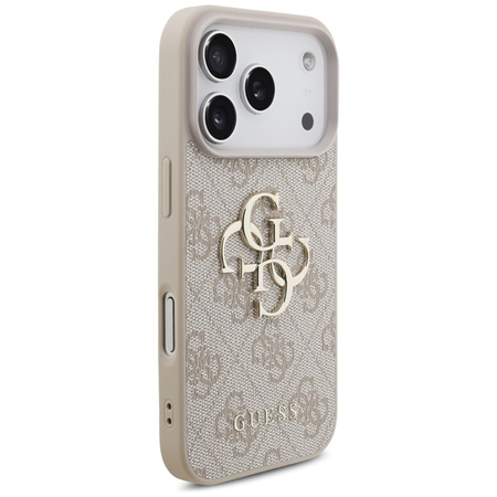 Guess 4G Big Logo - Etui iPhone 17 Pro (różowy) (GUHCP17L4GMGPI)
