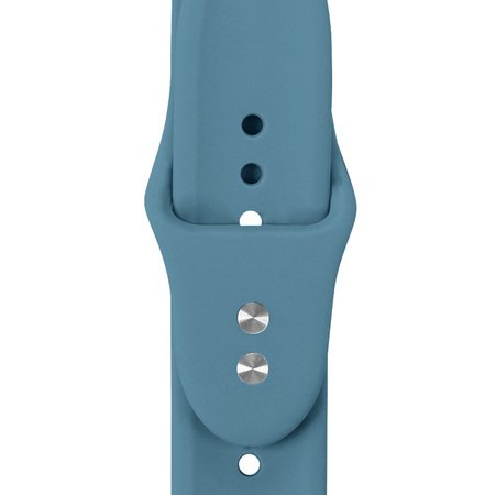 Crong Liquid - Pasek do Apple Watch 38/40/41/42 mm (morski) (CRG40LQBABL)