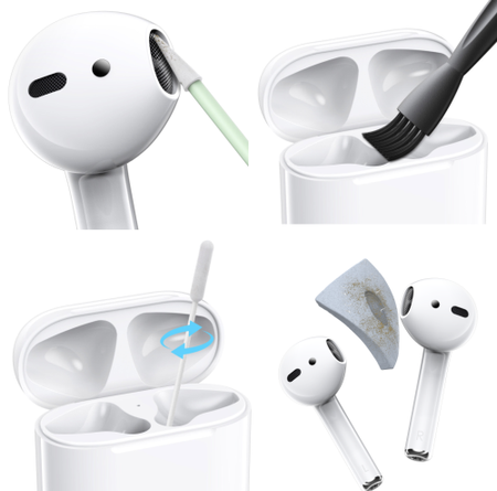 KeyBudz AirCare Cleaning Kit - zestaw do czyszczenia AirPods (APB_ARC )