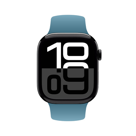 Crong Liquid - Pasek do Apple Watch 44/45/46/49 mm (morski) (CRG44LQBABL)