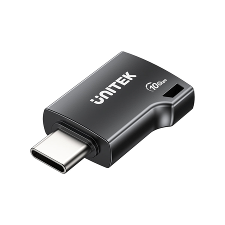Unitek Adapter USB-C do USB-A 10Gbps czarny (A1048ABK01)
