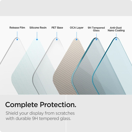 Spigen Glas.TR Slim 2-Pack - Szkło hartowane do Samsung Galaxy XCover 7 / 7 Pro (2 sztuki) (AGL09407)