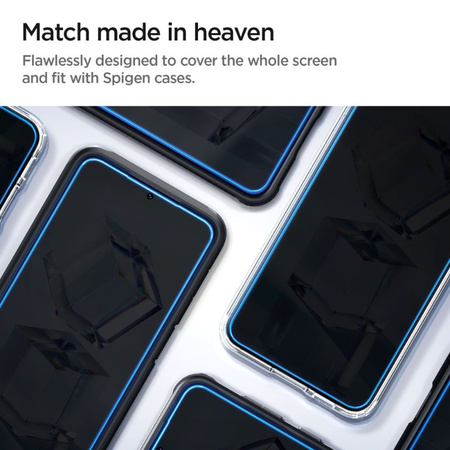 Spigen Glas.TR EZ Fit 2-Pack - Szkło hartowane 2 szt. do Samsung Galaxy S23+ (AGL05952)