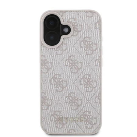 Guess 4G Classic - Etui iPhone 16 (różowy) (GUHCP16SG4GFPI)