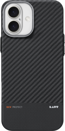 Laut Kev Protect - obudowa ochronna do iPhone 16 kompatybilna z MagSafe (black) (L_IP24A_KE_BK)