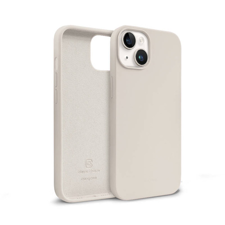 Crong Color Cover - Etui iPhone 14 / iPhone 13 (kamienny beż) (CRG-COLR-IP1461-STN)