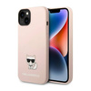 Karl Lagerfeld Choupette Body - Etui iPhone 14 Plus (jasnoróżowy) (KLHCP14MSLCTPI)