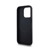 DKNY Leather Checkered Mono Pattern MagSafe - Etui iPhone 15 Pro Max (czarny) (DKHMP15XPCPVSLK)