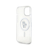 Karl Lagerfeld Karl & Choupette Glitter Magsafe - Etui iPhone 15 Plus (przezroczysty) (KLHMP15MHGKCNOT)