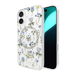 Kate Spade New York Protective MagSafe - Etui iPhone 16 (Precious Bloom) (KS054340)