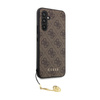 Guess 4G Charms Collection - Etui Samsung Galaxy S23 FE (brązowy) (GUHCS23FEGF4GBR)