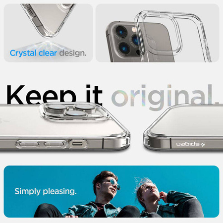 Spigen Ultra Hybrid - Etui do iPhone 14 Pro Max (Przezroczysty) (ACS04816)