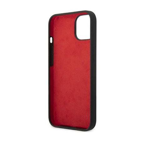 Ferrari Silicone Metal Logo - Etui iPhone 14 Plus (czarny) (FEHCP14MSIBBK)