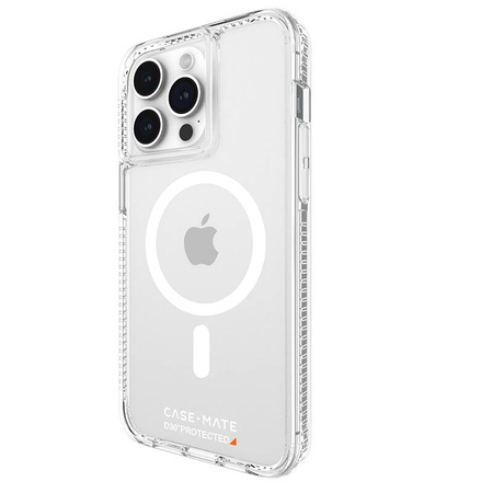 Case-Mate Ultra Tough Plus D3O MagSafe - Etui iPhone 15 Pro Max (Clear) (CM051674)
