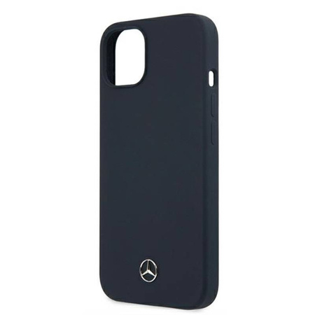 Mercedes Silicone Line - Etui iPhone 13 mini (granatowy) (MEHCP13SSILNA)
